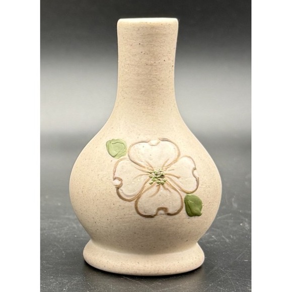Pigeon Forge Pottery Other - Pigeon Forge Pottery Small Bud Vase with Dogwood Flower Decoration-1 Item